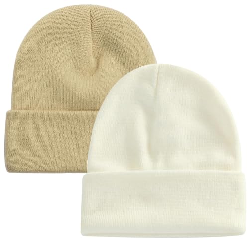 Image of ZOORON Beanie for Men Women Slouchy Winter Beanie Hats Cuffed Skull Caps