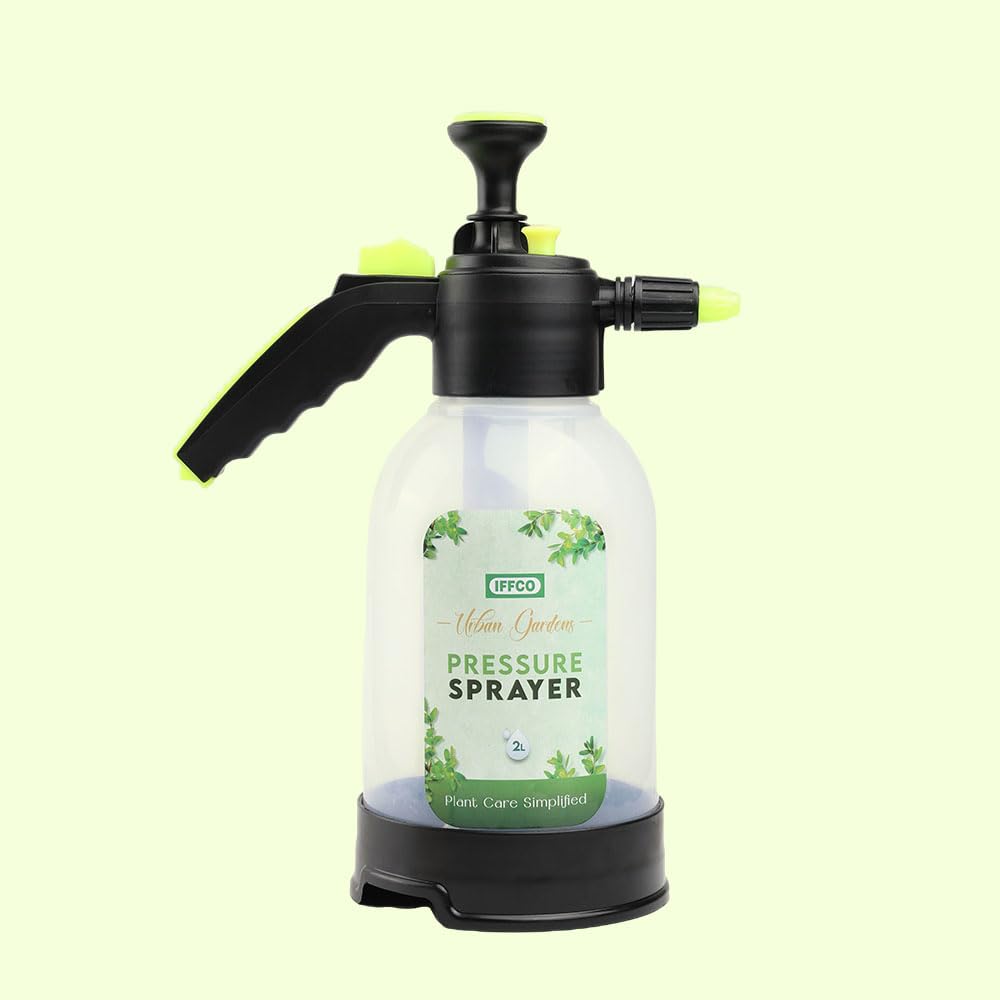 IFFCO Urban Gardens - Pressure Sprayer 2 Litre - Gardening Water Spray Pump with Lawn Sprinkler, Mister, Spray Bottle for Plants - Multipurpose Spray Bottle (B0DFCH33PD) Amazon Price History, Amazon Price Tracker