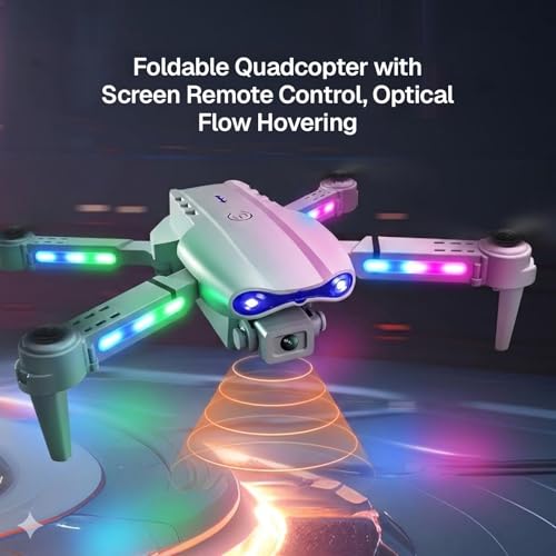 enginedigital Foldable Quadcopter Drone with 4K HD Camera, 3.7V - Image 3