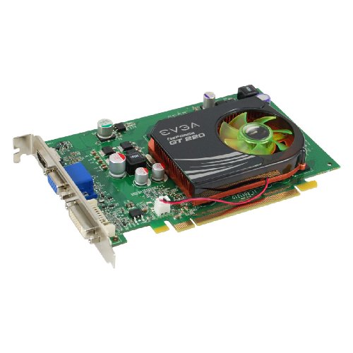 GeForce GT 220 512 MB DDR2 PCI Express 2.0 VGA/DVI/HDMI Scheda Grafica 512-P3-1220-LR - Scheda video - Immagine 1