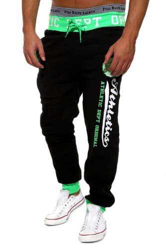 MT Styles Trainingshose Sporthose MT-49 [Grün, M]