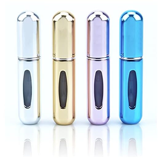 GOLF Perfume Travel Bottle,Perfume Atomizer, 4Pcs 5ml Portable Mini Refillable Perfume Atomizer Bottle Refillable Perfume Spray,Atomizer Perfume Bottle, Perfume Atomizer Refillable Travel