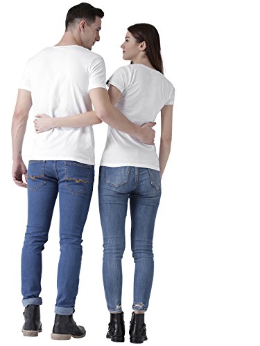 Image of DUO Men's Printed Regular fit T-Shirt HS-Nobody White X-Large