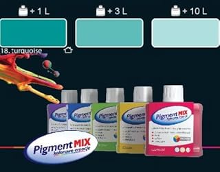 WALL PAINT COLOURANT PIGMENT PAINT COLOUR INTERIOR & EXTERIOR DYE (Turquoise)