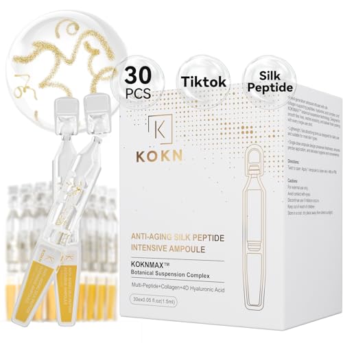 Silk Peptide Intensive Lifting Ampoule, Anti-Aging Hydrating Seru...