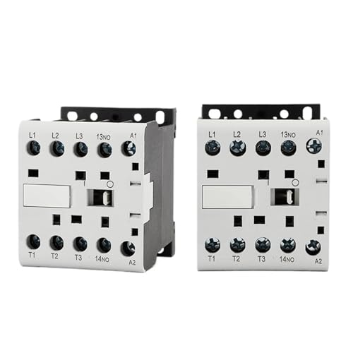 Minicontactor AC automatización doméstica y control de bombas en riel DIN