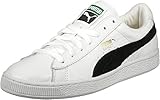 Artículo: 351912 Puma Basket Classic, Zapatillas Bajas de Cuero, Hombre, Blanco (White-Black), 45 EU (10.5 UK)