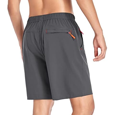 Selovzz Mens Workout Athletic Gym Shorts Cover