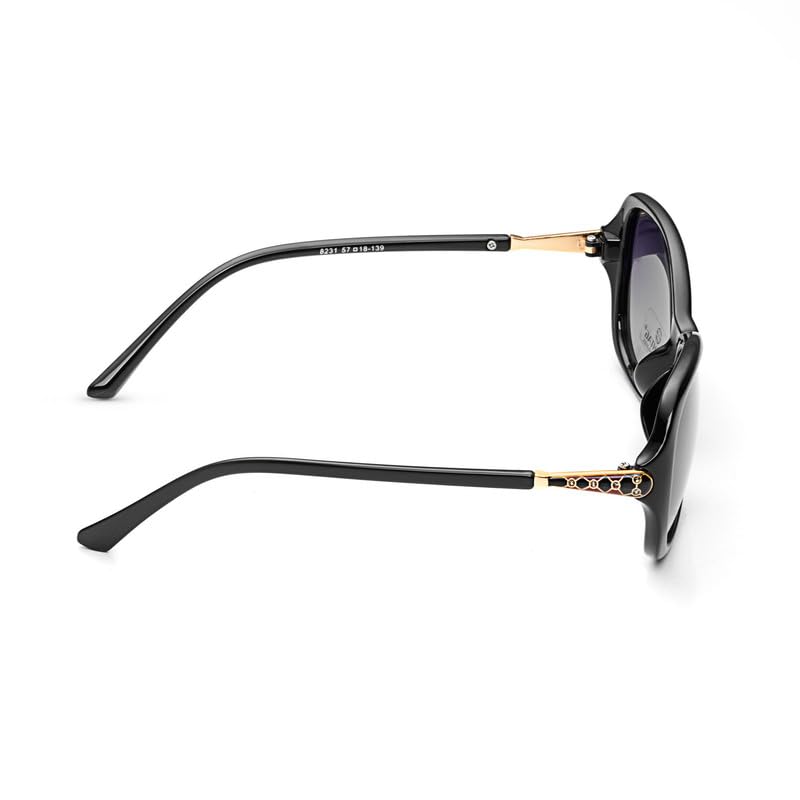 Image of HASHTAG EYEWEAR Women Branded and Stylish Sunglasses | Polarized and 100% UV Protected |Women Goggles