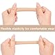 6 Stück 3 Größe Zehenschutz, Gel Zehen Kissen Tube, Schneidbar Zehenkappen, Zehentrenner Silikon, Soft Toe Cushion Tube, Schlauchbandage für Kissen Schwielen Blasen Mais, Zehen und Finger (S, M, L)
