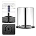Beavorty Cd Spindle Empty, 2pcs Plastic Dvd Cake Box Spindle Plastic Bucket Column Container Disc Holder for 100 Disc Capacity Storage
