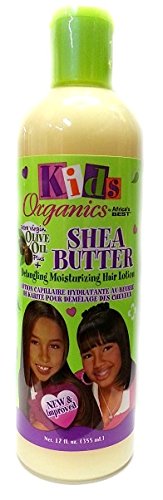 Africa's Best Kids Shea Butter Detangling Moisturising Hair Lotion 355 ml, 355 ml (Pack of 1)