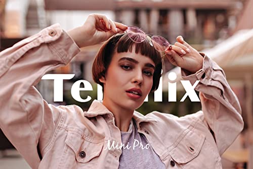 Terviiix Mini Flat Iron For Short Hair Temperature Adjustable, 1/2 Inch Mini Travel Hair Straightener, Small Portable Ceramic Hair Straightener For Men, Black #TOP6