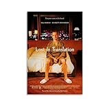 Lost in Translation Movie Poster for Home Aesthetic Canvas Art Wall Decor Gifts 12x18inch(30x45cm)