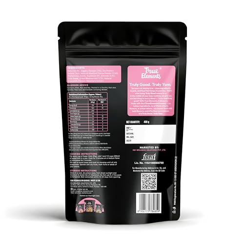 Image of True Elements High Protein Muesli 400g | 26g Protein | Fruit,Nuts & Seeds | Healthy Breakfast Cereal | Rich in Nuts, Seeds & Wholegrains | No Added Preservatives
