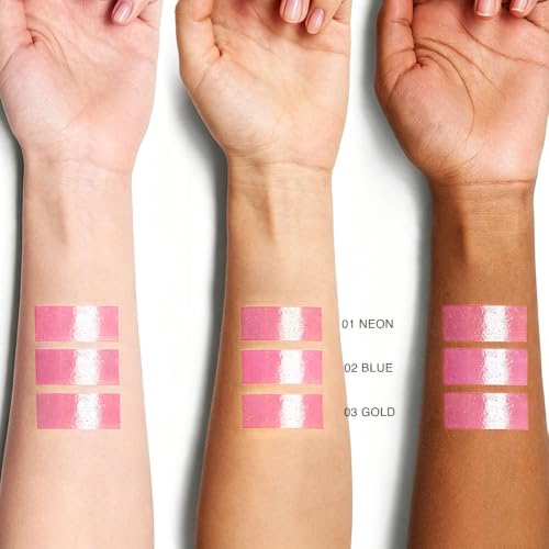 Image of evpct 2Pcs Magic Color Changing Lipstick Long Lasting Waterproof, 03&03