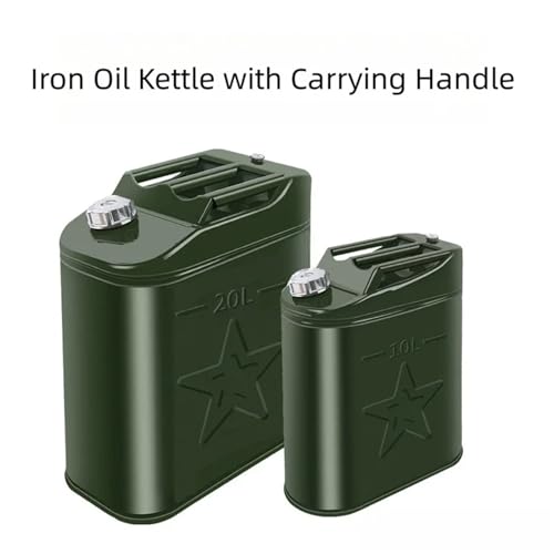 Bidons d'essence portables de 10L indispensables pour le camping