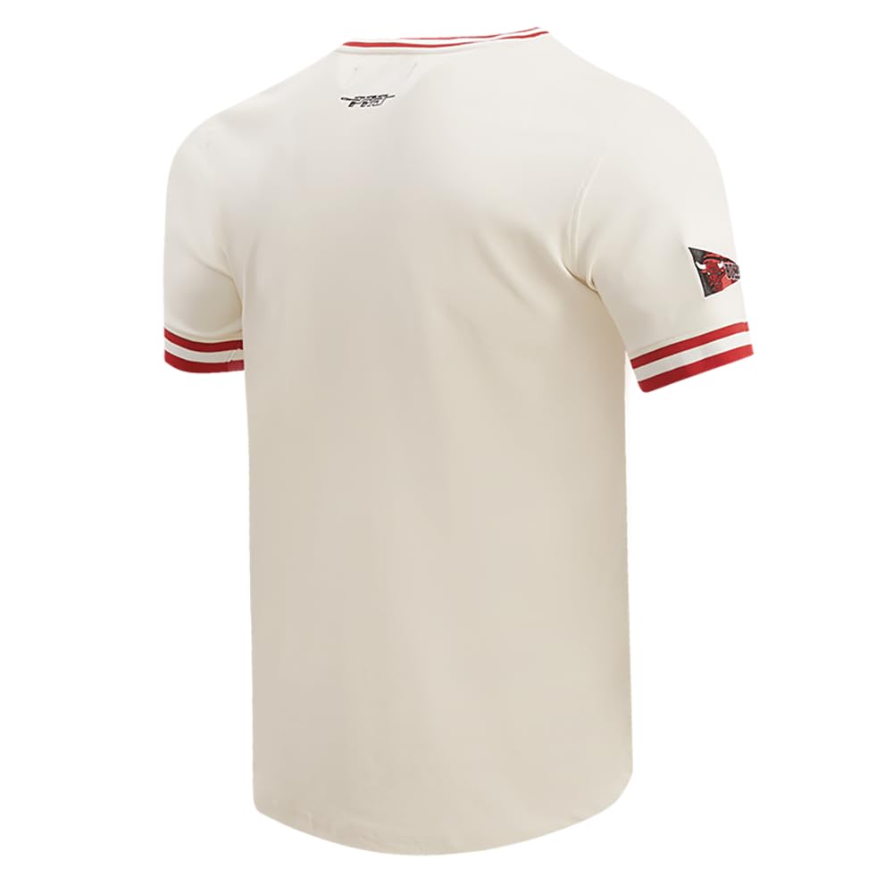 Pro Standard NBA Retro Classics M Dk koszulka męska, Skorupki jajka/czerwony, L