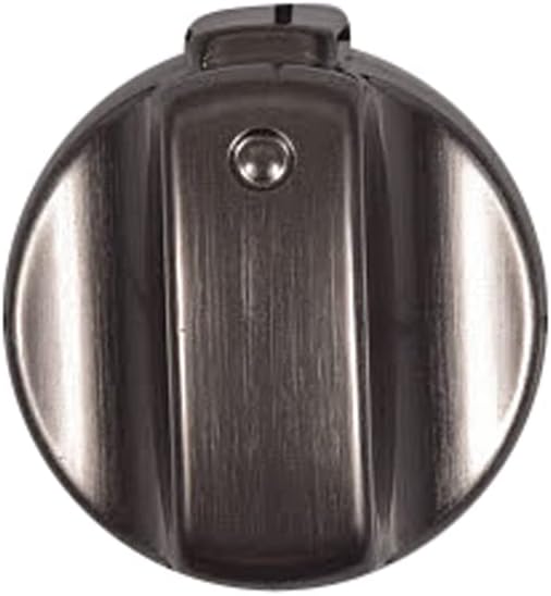 Direct Replacement for GE WB03X20673 Range Range Knob - Stainless Steel