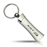 Au-Tomotive Gold, INC. SRT-8 Blade Style Metal Auto Key Chain for Dodge Jeep Chrysler