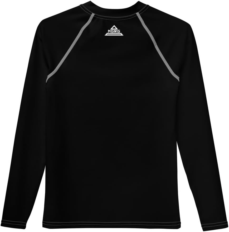 Youth Girls Skeleton Skye No Gi Jiu Jitsu Rash Guard