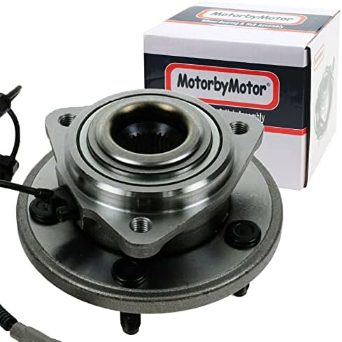MotorbyMotor 513234 Front Heavy Duty Wheel Bearing Assembly with 5 Lugs Fits for 2005-2010 Jeep Grand Cherokee, 2006-2010 Jeep Commander Wheel Bearing and Hub Assembly (4WD/RWD)