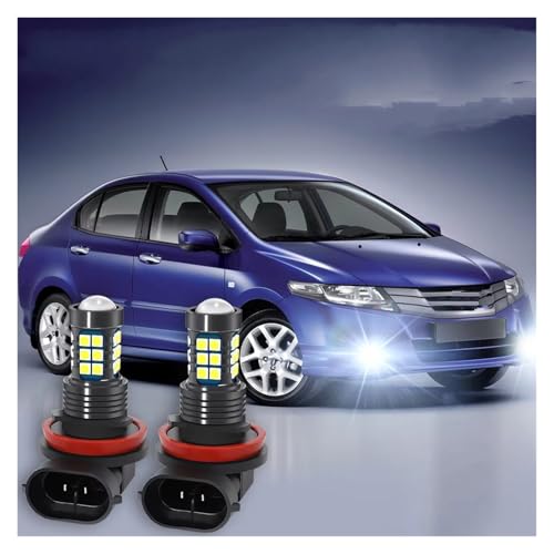 Antibrouillard Avant LED City 2009 2012 2015 Phare Optique Ampoule Voiture