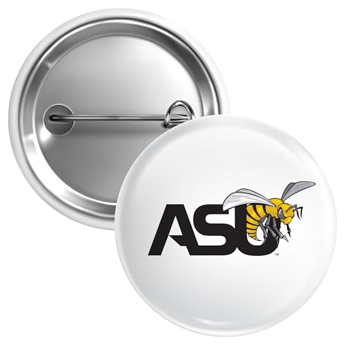Alabama State University Medium 2-Inch Button Pin Officially Licensed Collegiate Product