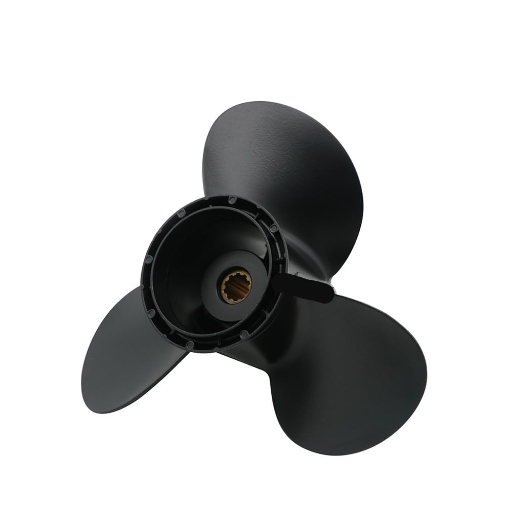 Hélice 10 1/4x12 à 10 cannelures pour optimiser le déjaugeage des moteurs DF25 DT30