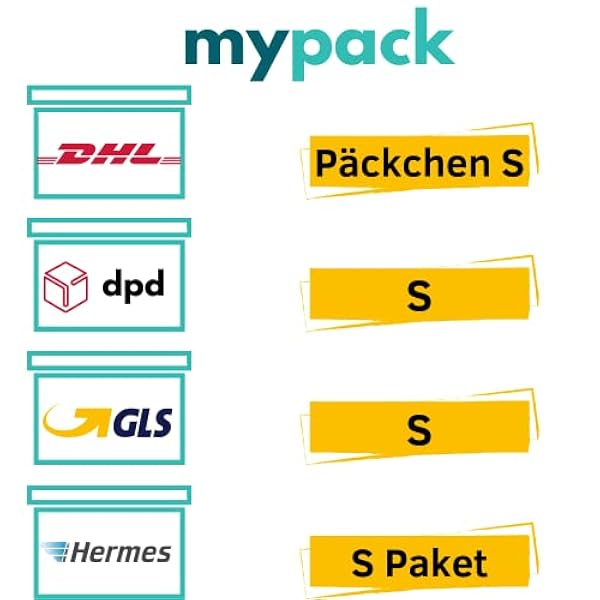 100 MyPack vouwdozen 350x250x100 mm bruin 1 golvend voor DHL pakjes S rechthoekige verzenddoos voor kleine goederen kleine dozen