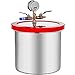 VEVOR Vacuum Chamber, 2 Gallon Vacuum Chamber for Resin, Stainless Steel Degassing Chamber with Acrylic Lid, 7.6L, Vacuum Gauge Included