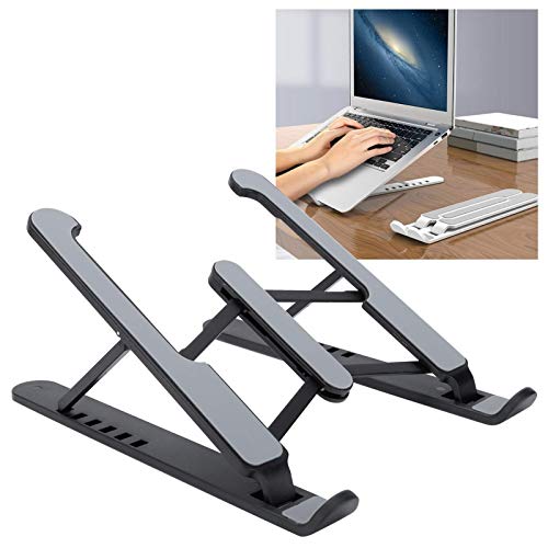 Soporte plegable para laptop Cyrank ajustable miniatura 4