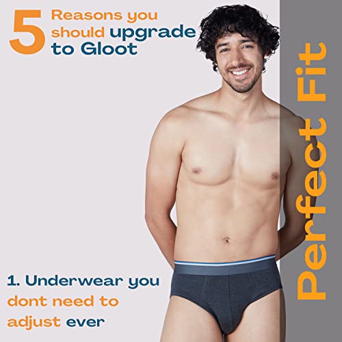Image of GLOOT Men's Cotton Modern Solid Briefs