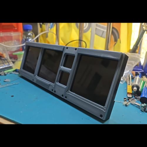 Image of Hoowalt D106 A32X /A35X /A38X PFD-ND-ECAM-E /WD 4-in-1-Display for MSFS 2020 /2024 - Windows Flight Sim Home Cockpit