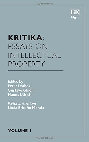 Kritika: Essays on Intellectual Property: Volume 1