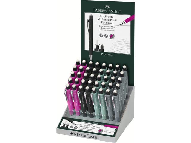 Vulpotlood Faber Castell Polymatic 0.7 mm muestra 40 piezas