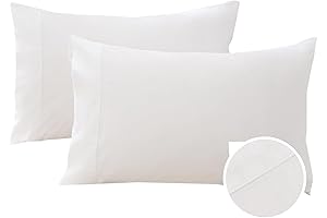 King Pillow Cases Made from Egyptian Cotton- Ensures Cozy and Refreshing Nights!