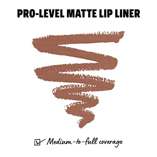 Image of NYX PROFESSIONAL MAKEUP Suede Matte Lip Liner, Velvety-Smooth, Long-Lasting Formula For A Defined Lip Makeup Look - Soft-Spoken (Nude) (Pack of 2)