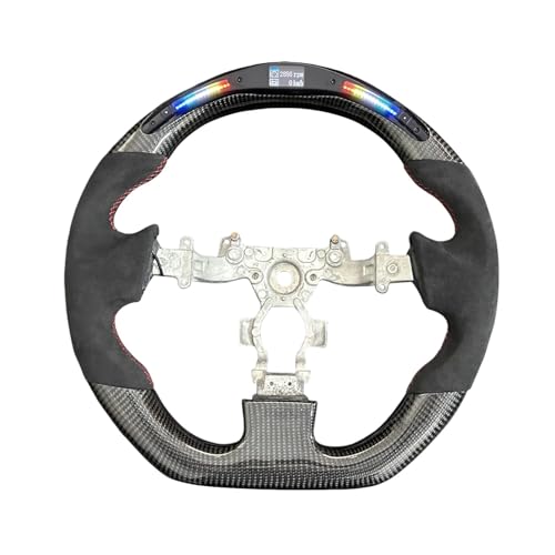 Carbon Fiber Steering Wheel Compatible For Nissan GTR R35 2007-2016 Customized Racing Wheel Personalized New Three-Stage Carbon 
