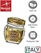 Bormioli Rocco Quattro Stagioni Amphora Small Glass Canning Jar with Lid, 17 oz., Set of 12