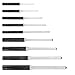 BOOSTEADY Best Gunsmith Grip Roll Pin Punch Tool Set in Zippered Organizer Carry Case (9 Pieces)