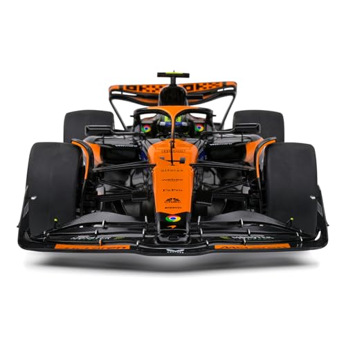 Bburago 1/43 McLaren F1 MCL38 Miami Grand Prix #4 Lando Norris miniatura 3