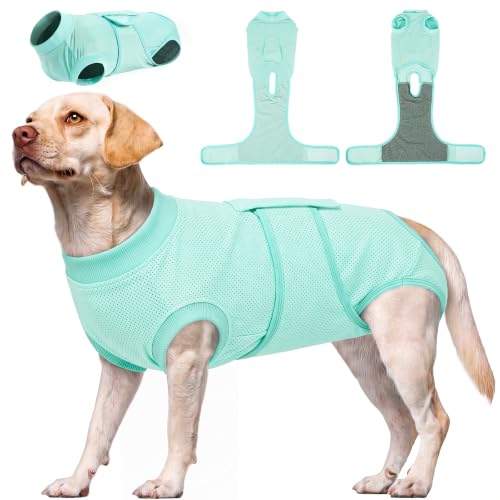Image of Kuoser Dog Surgery Suit Female Spay, Dog Recovery Suit Male Neuter