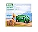 BRIO World - 33724 Giraffe and Wagon Set | Imaginative Play Toy Train Accessory for Kids | FSC-Certified Wood | Engineered for Toddlers 3 and Up, Green