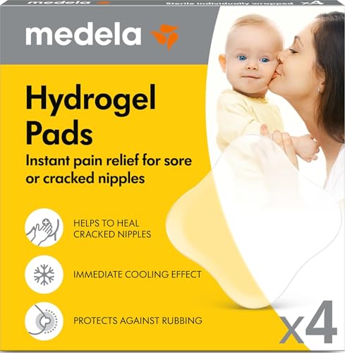 Image of Medela Soothing Hydrogel Pads for Nipples, Reusable 24 Hours, Pack of 4