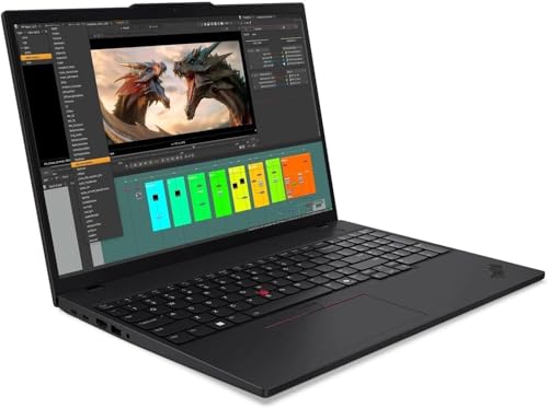 Image of Lenovo ThinkPad P16s Gen 4 Copilot+ Mobile Workstation 16 inch 4K OLED Touch | AMD Ryzen AI 7 350, Radeon 860M, 16GB DDR5, 512GB SSD, Backlit, 2 Thunderbolt 4, WiFi 7+BT, Fingerprint, Win 11 Pro