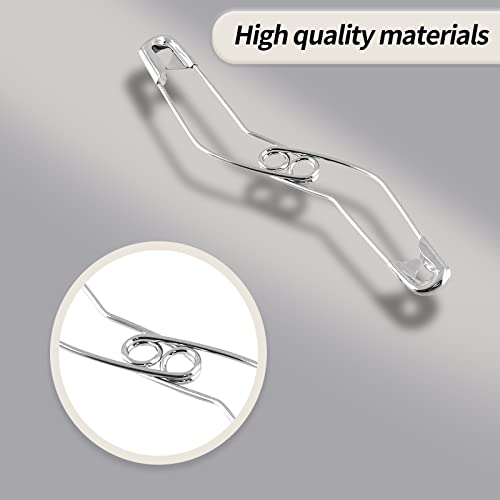 Cionyce 120 Pcs Quilting Pins Curved Safety Pins Size 2 Basting Pins Nickel-Plated Steel(#2) #TOP3