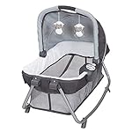 Baby Trend Nursery Center Travel Crib with Removable Rock-A-Bye Bassinet, Changing Table, Organizer, and Electronic Music Center and Nightlight, Robin - Image 3