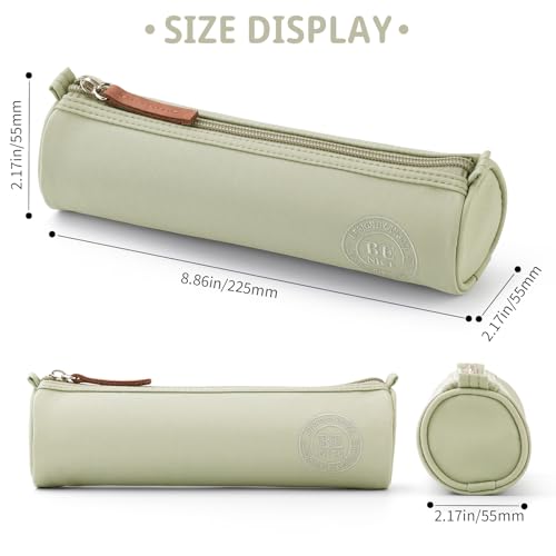 Image of EASTHILL Small Pencil Case Pencil Pouch Stationery Pen Bag Office Supplies for Girls Women-Green