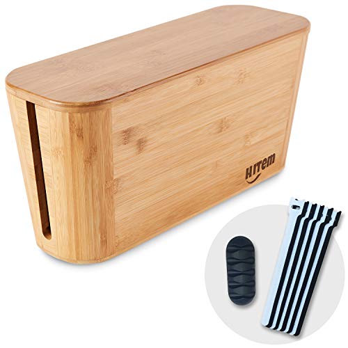Cable Management Box and Cord Organizer - Wire Hider and Cover - Under